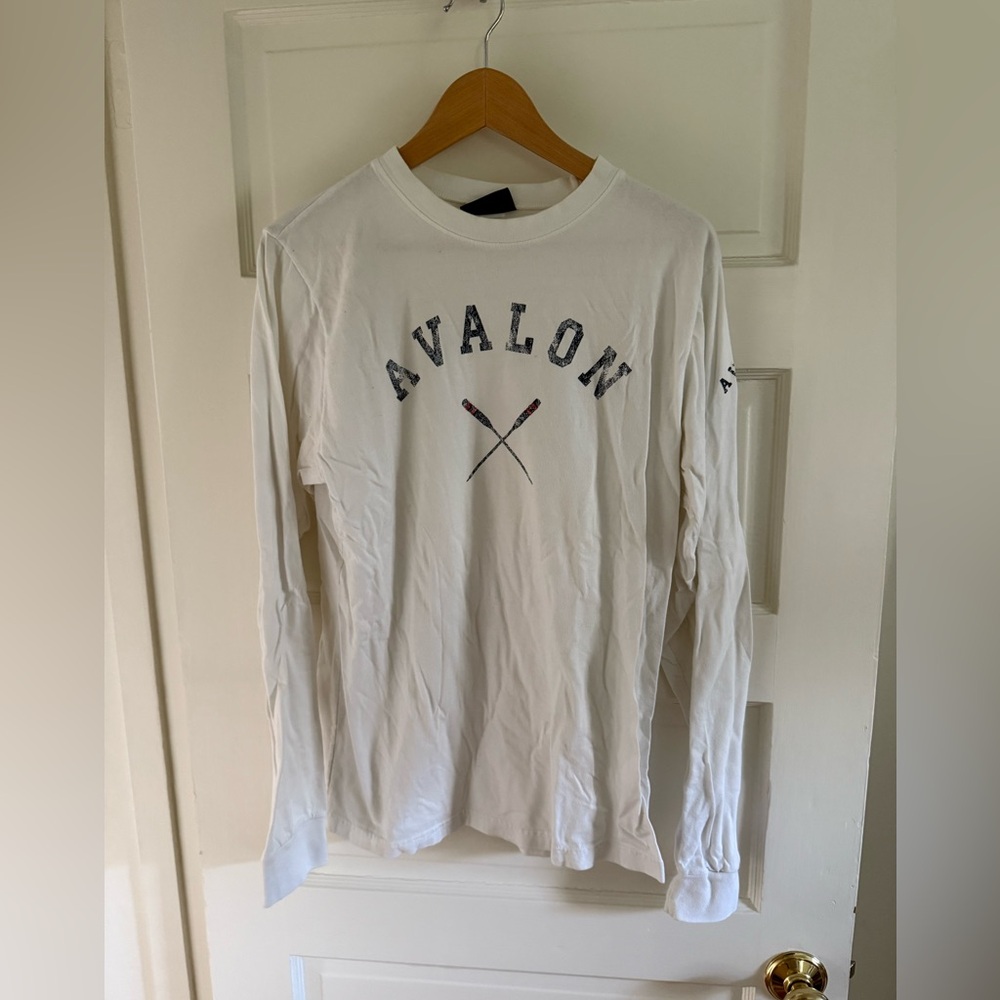 Breezin Up Womens White Avalon Long Sleeve Shirt Size M